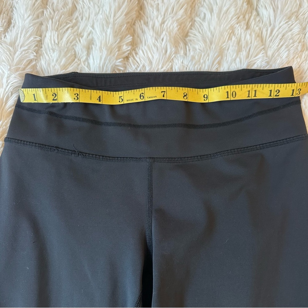 ATHLETA Sonar Capri Black Compression Workout Leggings Yoga Pants Small Tall - Picture 7 of 9